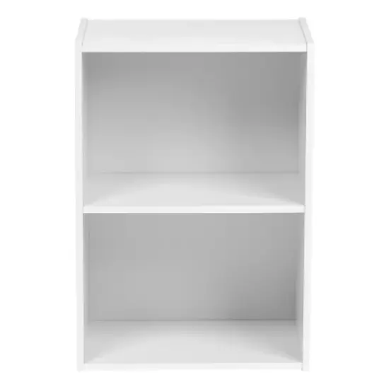 IRIS USA Wood Bookshelf Cube Organizer Storage image {1}