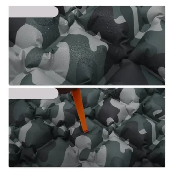 Unique Bargains Camping Sleeping Pads with Pillow image {4}