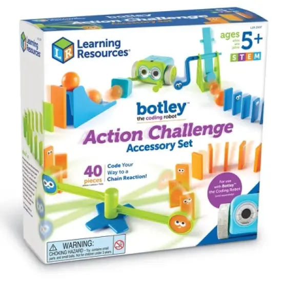Learning Resources Botley the Coding Robot Action Challenge Accessory Set, 40 Pieces, Ages 5+ image {5}