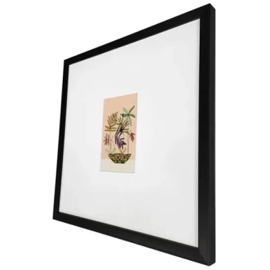 (Set of 3) 9" x 18"/14" x 14"/16" x 20" Floral Mixed Size Frames Black - Opalhouse&trade; designed with Jungalow&trade; image {4}