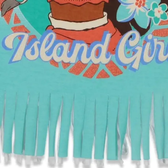 Disney Moana Princess Frozen Ariel Minnie Mouse Baby Girls Tank Top and French Terry Shorts Infant to Little Kid image {6}