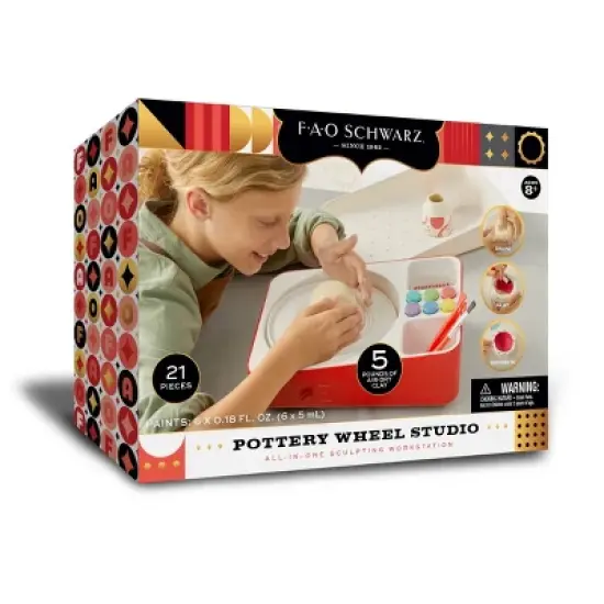 FAO Schwarz&nbsp;Pottery Wheel Studio All-In-One Sculpting Workstation image {5}