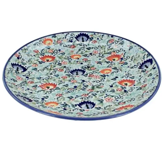 Blue Rose Polish Pottery Manufaktura Dinner Plate image {5}