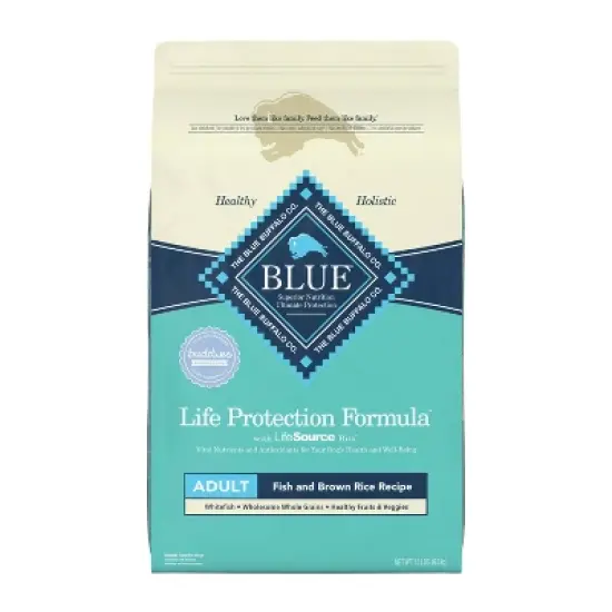 Blue Buffalo Life Protection Formula Natural Adult Dry Dog Food with Fish and Brown Rice image {6}