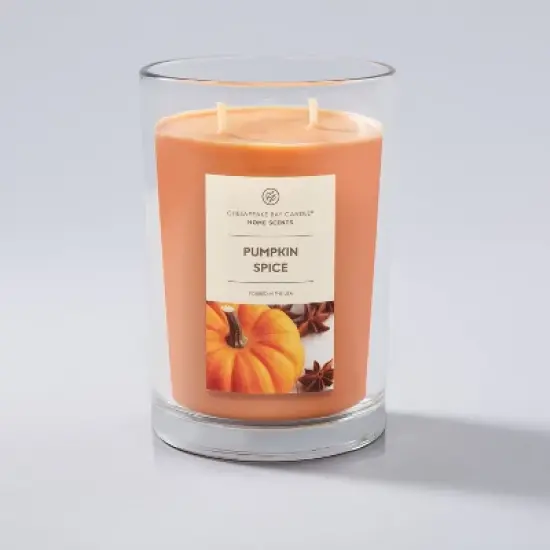 19oz Glass Jar Pumpkin Spice Candle - Home Scents image {2}