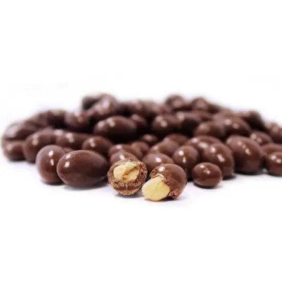 Milk Chocolate Covered Peanuts by It's Delish, 3 lbs Jumbo Container image {4}
