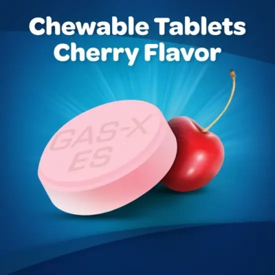 Gas-X Extra Strength Antigas Chewable Cherry Cr&egrave;me Tablets image {6}