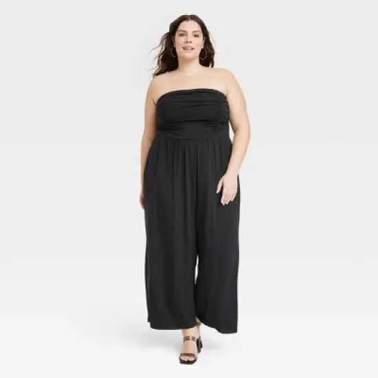Women's Strapless Jumpsuit - Ava & Viv&trade; image {7}