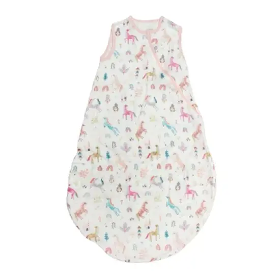 Loulou Lollipop Muslin Sleep Sack Wearable Blanket - Unicorn Dream image {4}