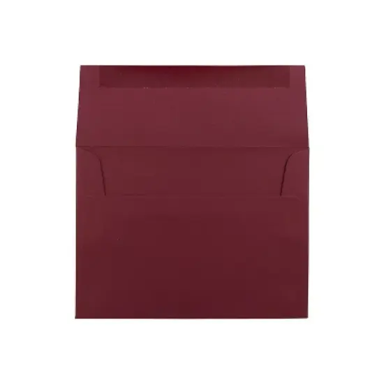 JAM Paper A6 Invitation Envelopes 4.75 x 6.5 Dark Red 157458 image {1}