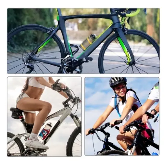 Unique Bargains Single Side Bicycle Water Coffee Drink Cup Bottle Holder Cages Carrier Rack with Wrench  for Mountain Road Bike Motorcycle image {2}