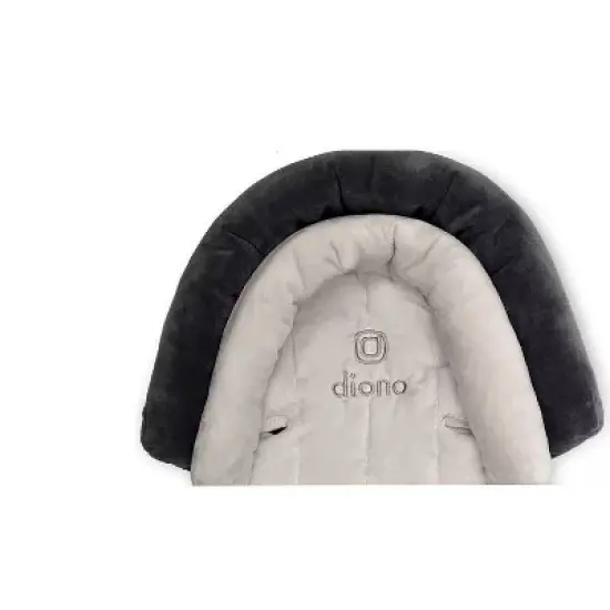 Diono 2-in-1 Head Support - Cuddle Soft - Gray image {3}
