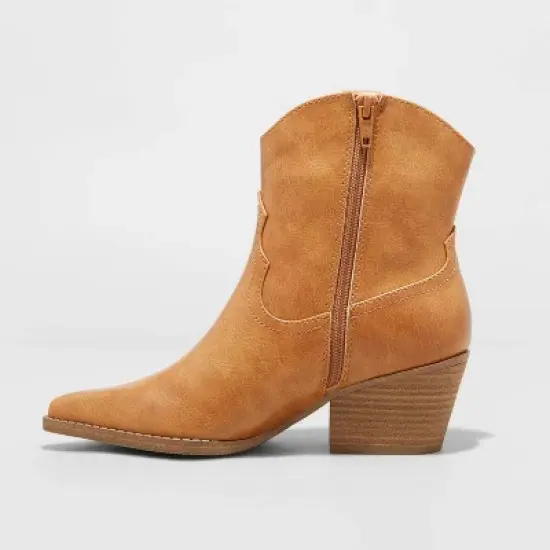 Women's Twyla Western Boots - Universal Thread&trade; Cognac image {1}