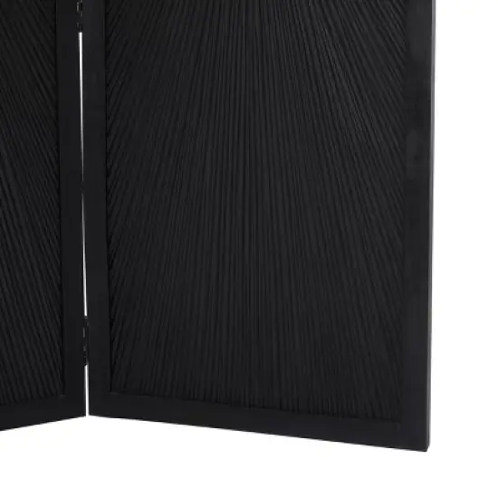 Contemporary Mango Wood Room Divider Screen - Olivia & May image {3}