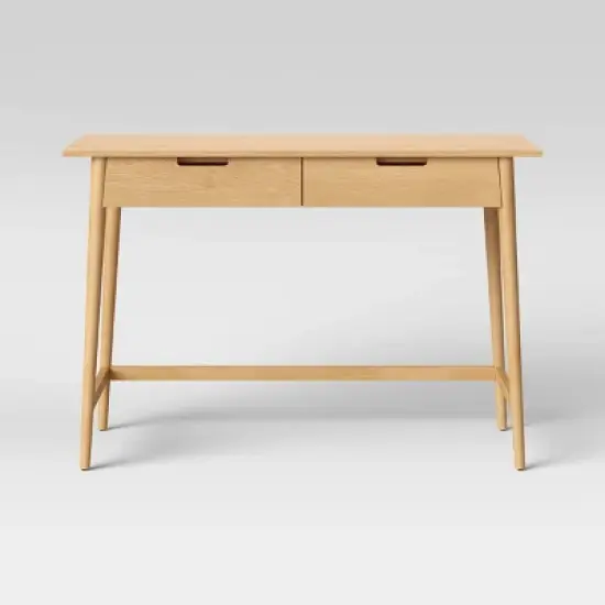 Ellwood Wood Writing Desk with Drawers - Threshold&trade; image {4}