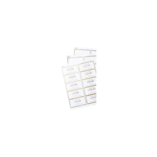 Avery Laser/Inkjet Shipping Label 2" x 4" Matte White/Gold 100/Pack (6541) image {8}