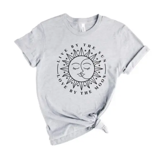 Simply Sage Market Women's Love By The Moon Short Sleeve Graphic Tee image {5}