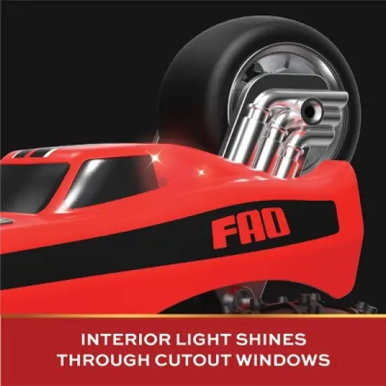 Fao Schwarz RC Monster Dragster Stunt Car: Remote Control Vehicle, Educational Technology Toy, Battery-Powered image {3}