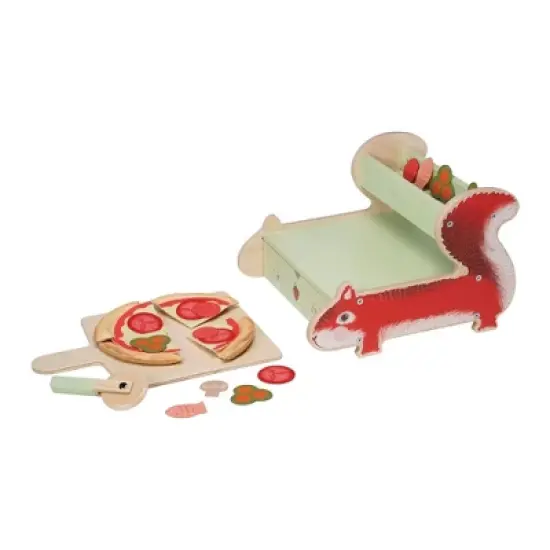 Manhattan Toy Nutty Squirrel Pizzeria Toddler & Kids Pretend Play Cooking Toy Set image {8}