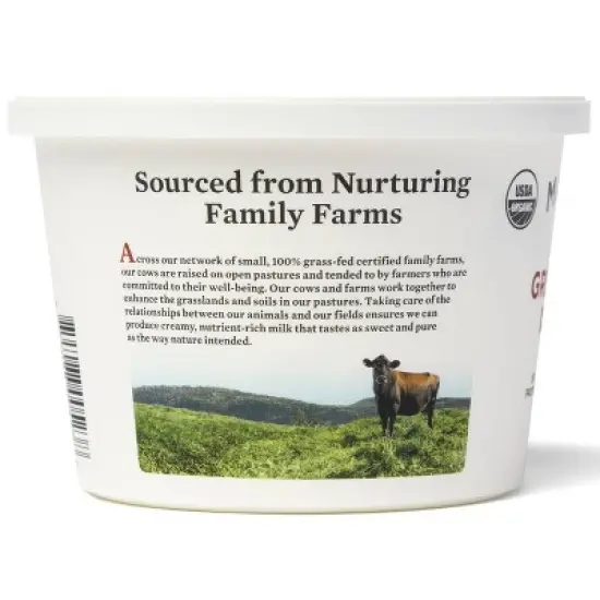 Maple Hill Creamery Plain Greek Yogurt - 16oz image {2}