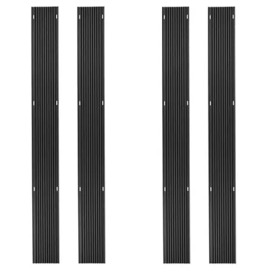 Black Ice 5-Foot Snowmobile Trailer Ski Guides for Friction-Free Loading image {6}