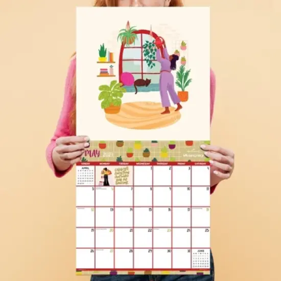 TF Publishing 2024 Wall Calendar 12"x12" Uplifted + Empowered image {3}