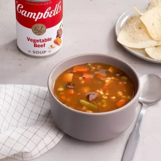 Campbell's Condensed Vegetable Beef Soup - 10.5oz image {1}