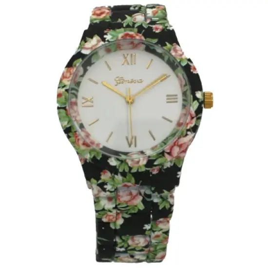 Olivia Pratt Flowers Band Women Watch image {5}