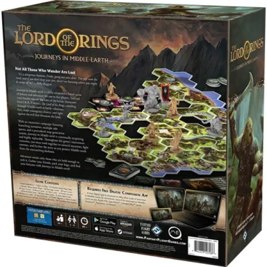 Lord of the Rings: Journeys in Middle-Earth Board Game image {1}