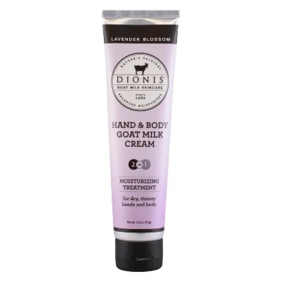 Dionis Goat Milk Hand & Body Cream Lavender Blossom, 3.3 oz. image {4}