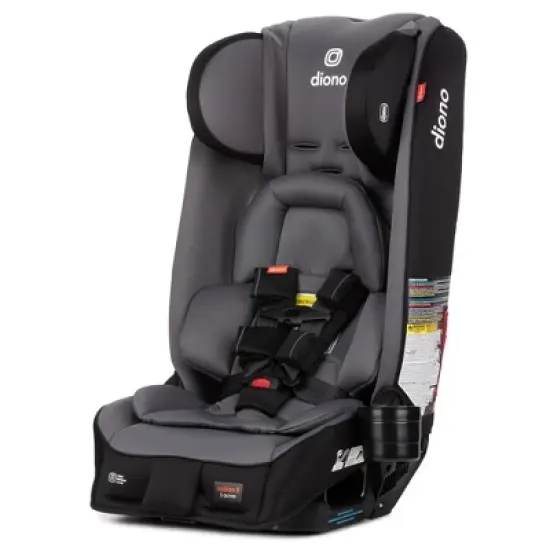 Diono Radian 3RXT Slim Fit 4 in 1 Child Safety Rear Facing and Forward Facing Convertible Car Seat with Steel Core image {7}