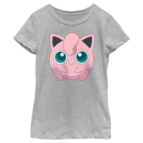 Girl's Pokemon Cute Jigglypuff T-Shirt image {5}
