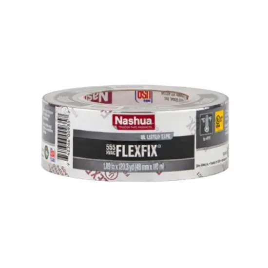 Nashua 1.89 in. W X 120 yd L Black Duct Tape image {1}