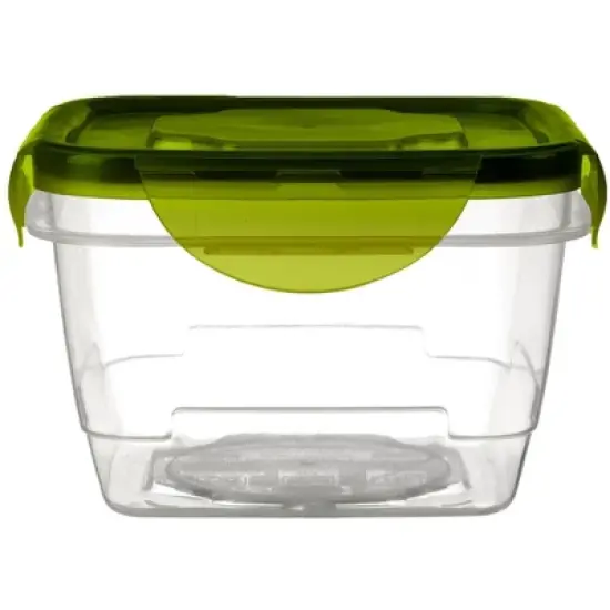 Lexi Home  Jumbo 5-Piece Lock and Seal Square Food Storage Container Set image {5}