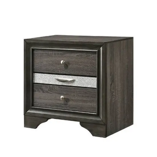 26" Naima Nightstand Gray - Acme Furniture image {1}