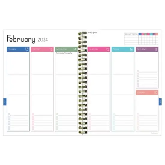 TF Publishing 2024 Weekly/Monthly Planner 8"x6.5" Let Yourself Shine image {2}
