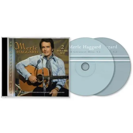 Merle Haggard - 40 Greatest Hits (CD) image {1}