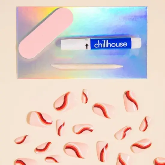 Chillhouse Chill Tips Nail Art Press Ons - Discoteca image {3}