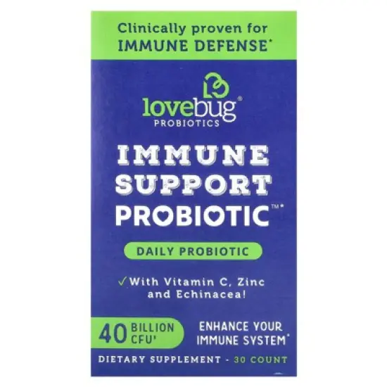 LoveBug Probiotics Immune Support Probiotic&trade;, Daily Probiotic, 40 Billion CFU, 30 Count image {3}
