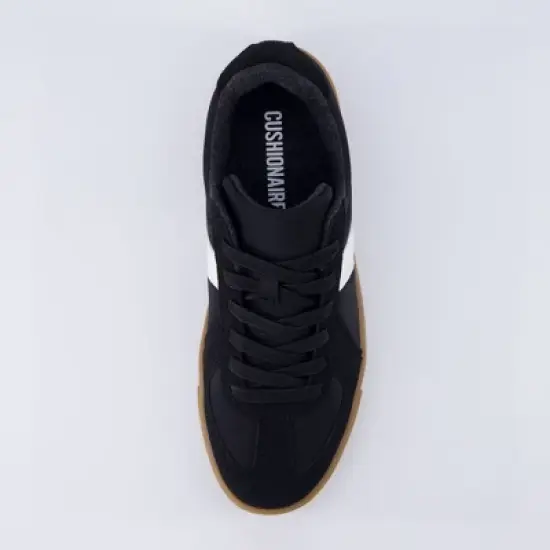 CUSHIONAIRE Women's Bailey lace up Sneaker +Comfort Foam, Wide Widths Available image {5}