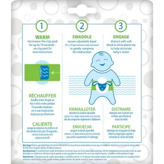 Dr. Brown's Gripebelt Colic Relief Treatment Belt - Comfortable Warming Waistband - Lamb image {6}