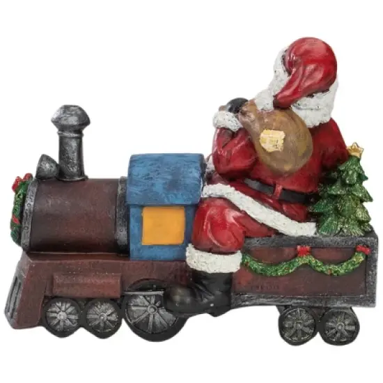 Northlight Santa on a Train Christmas Decoration - 14" image {2}