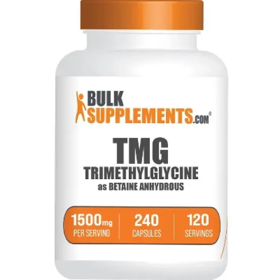 BulkSupplements Betaine Anhydrous (TMG) Capsules image {6}