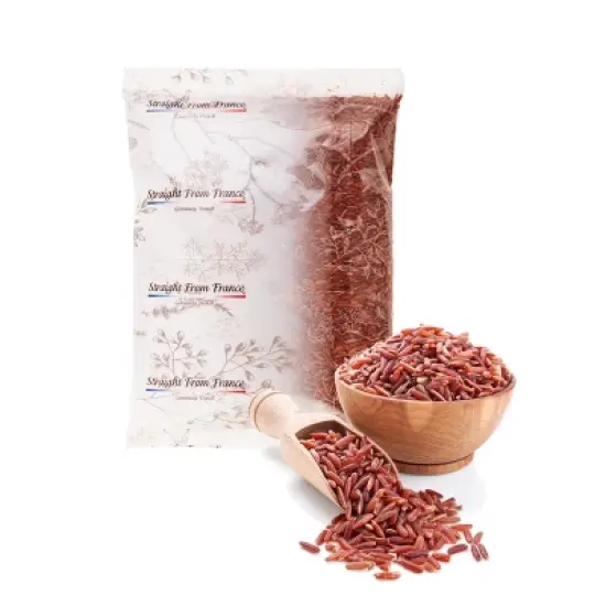 Straight from France French Red Rice, Similar to Brown Rice & Italian Farro, Ideal in Rice Pilaf, Soups, Alongside Grilled Meats 30 Oz image {5}