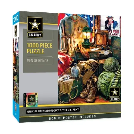 MasterPieces Hometown Heroes: Men of Honor Jigsaw Puzzle - 1000pc image {1}