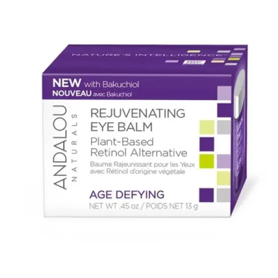 Andalou Naturals Age Defying Rejuvenating Plant Based Retinol Alternative Eye Balm - 0.45oz image {2}