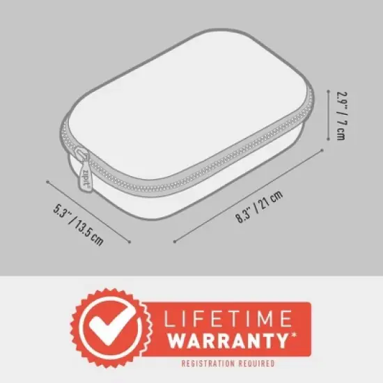 ZIP & POP Pencil Case for Kids, Fidget Storage Pencil Box image {7}