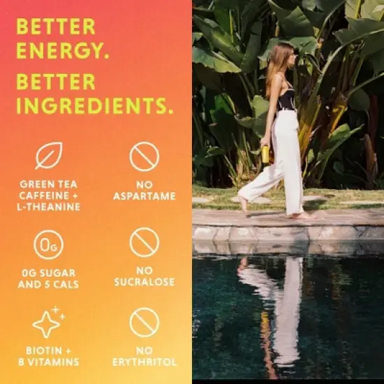 Gorgie Mango Burst Energy Drink - 12 fl oz Can image {8}