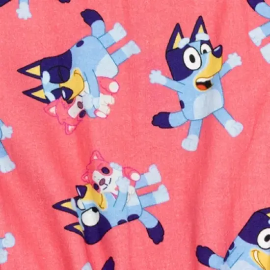 Bluey Bingo Polly Puppy French Terry Sleeveless Romper Infant to Big Kid image {2}