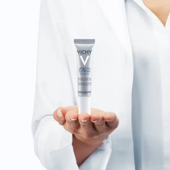 Vichy LiftActiv Supreme Anti-Wrinkle and Firming Eye Cream for Dark Circles - .51 fl oz image {8}